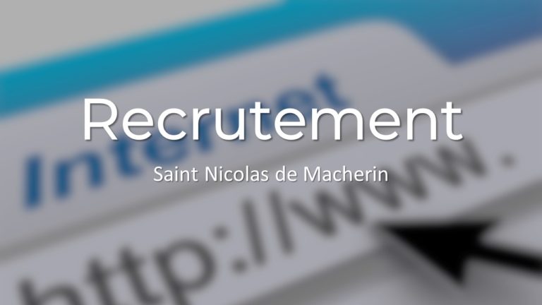 Recrutement aide enseignante
