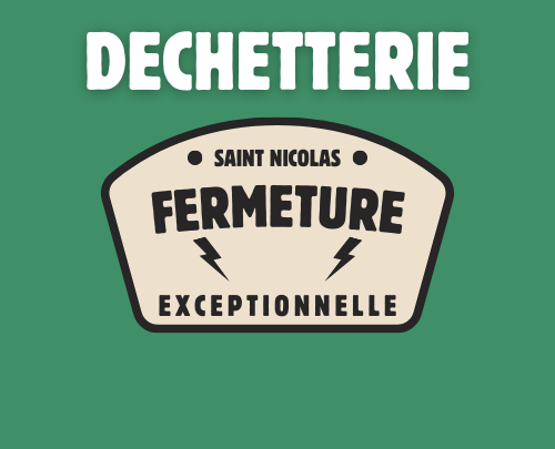 Fermeture Exceptionnelle de la Déchetterie