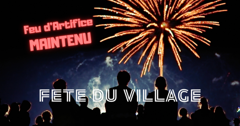 Feu d&rsquo;Artifice Maintenu !
